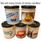 💨 "FART" Scented Candle – USA-Made Gag Gift Horror in a Jar