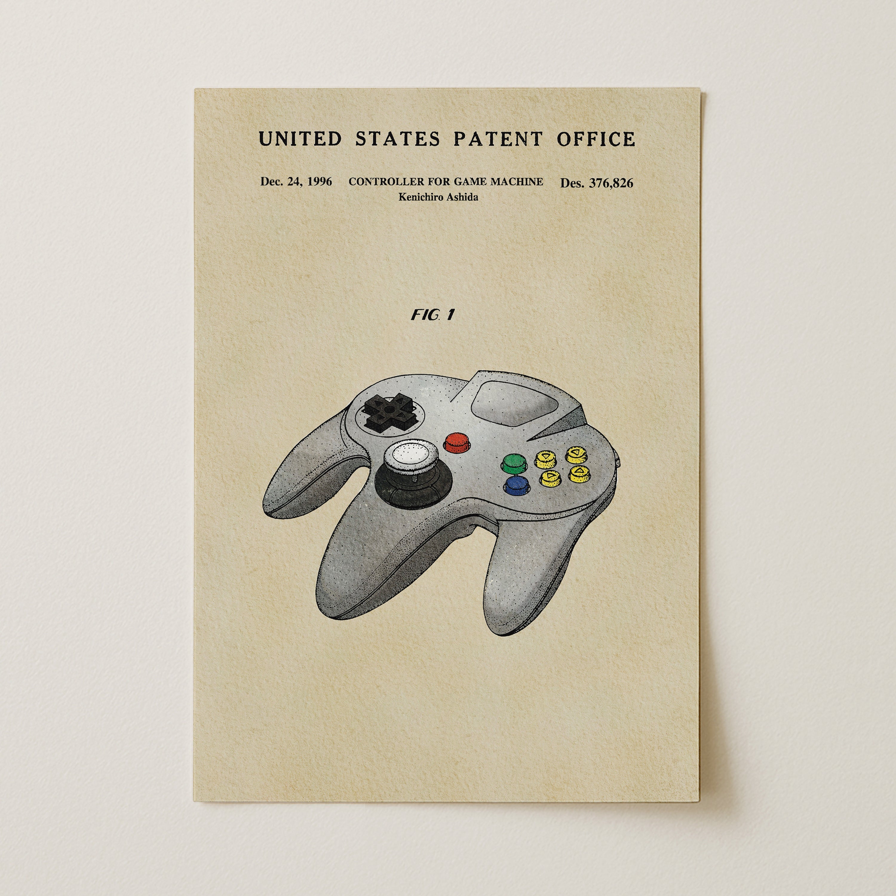 Retro Video Game Controller (1996)