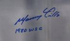 Manny Trillo Philadelphia Phillies Signed/Inscribed 11x14 Photo JSA 167291