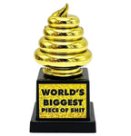 💩 World's Biggest Piece of Sh*t Trophy – Hilarious Gag Gift