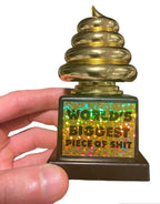 💩 World's Biggest Piece of Sh*t Trophy – Hilarious Gag Gift