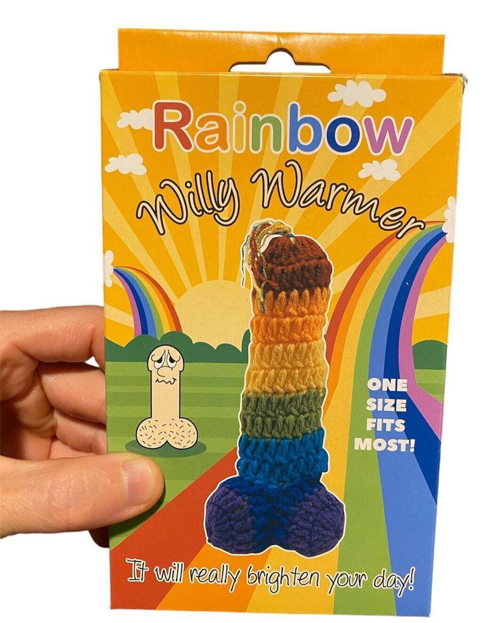 🌈 Rainbow Willy Warmer – Pride Edition by Diabolical Novelties