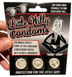 😂 Small Pecker Condoms – 3 Pack Gag Gift