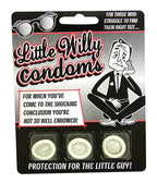 😂 Small Pecker Condoms – 3 Pack Gag Gift