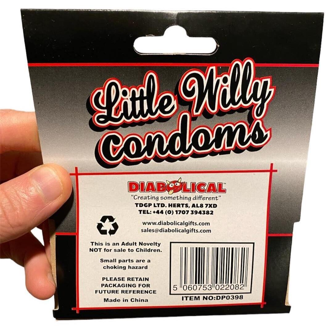 😂 Small Pecker Condoms – 3 Pack Gag Gift