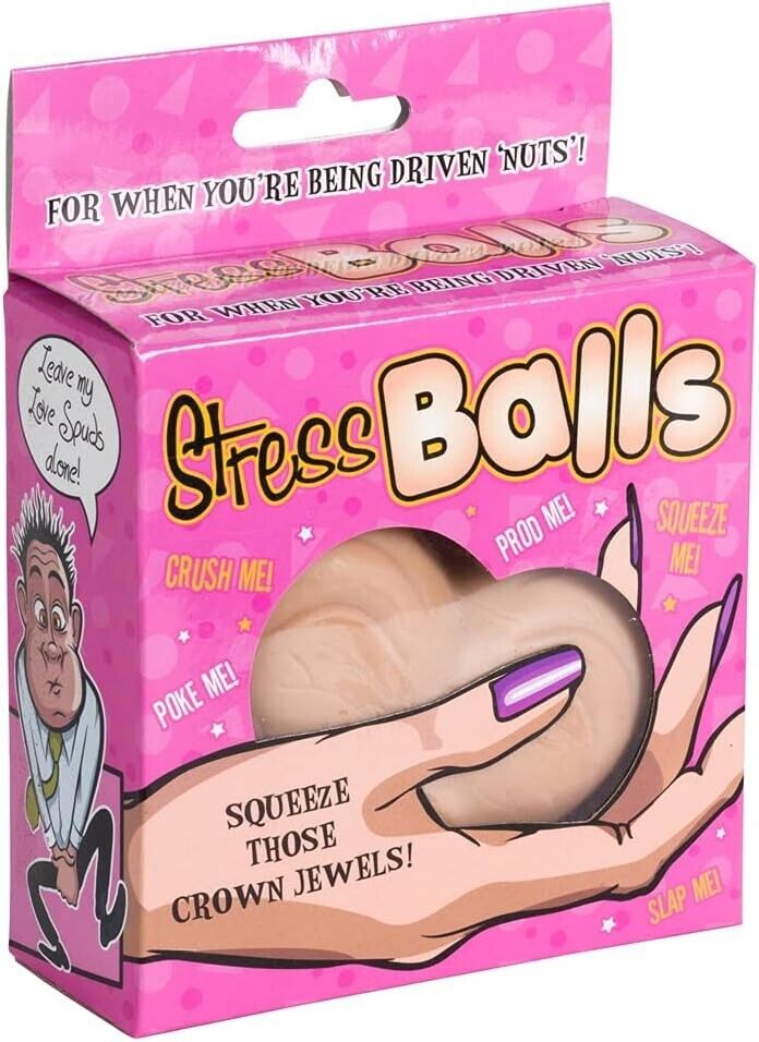 🥜 "Stress Balls" – Squeeze Those Crown Jewels!