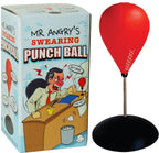 Talking Angry Swearing Curse Desk Punching Ball Bag - Office Joke GaG Boxing Toy