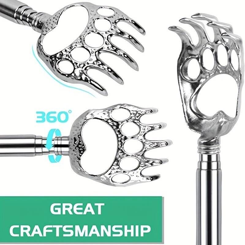 🐾 Funny Extending Bear Paw Back Scratcher