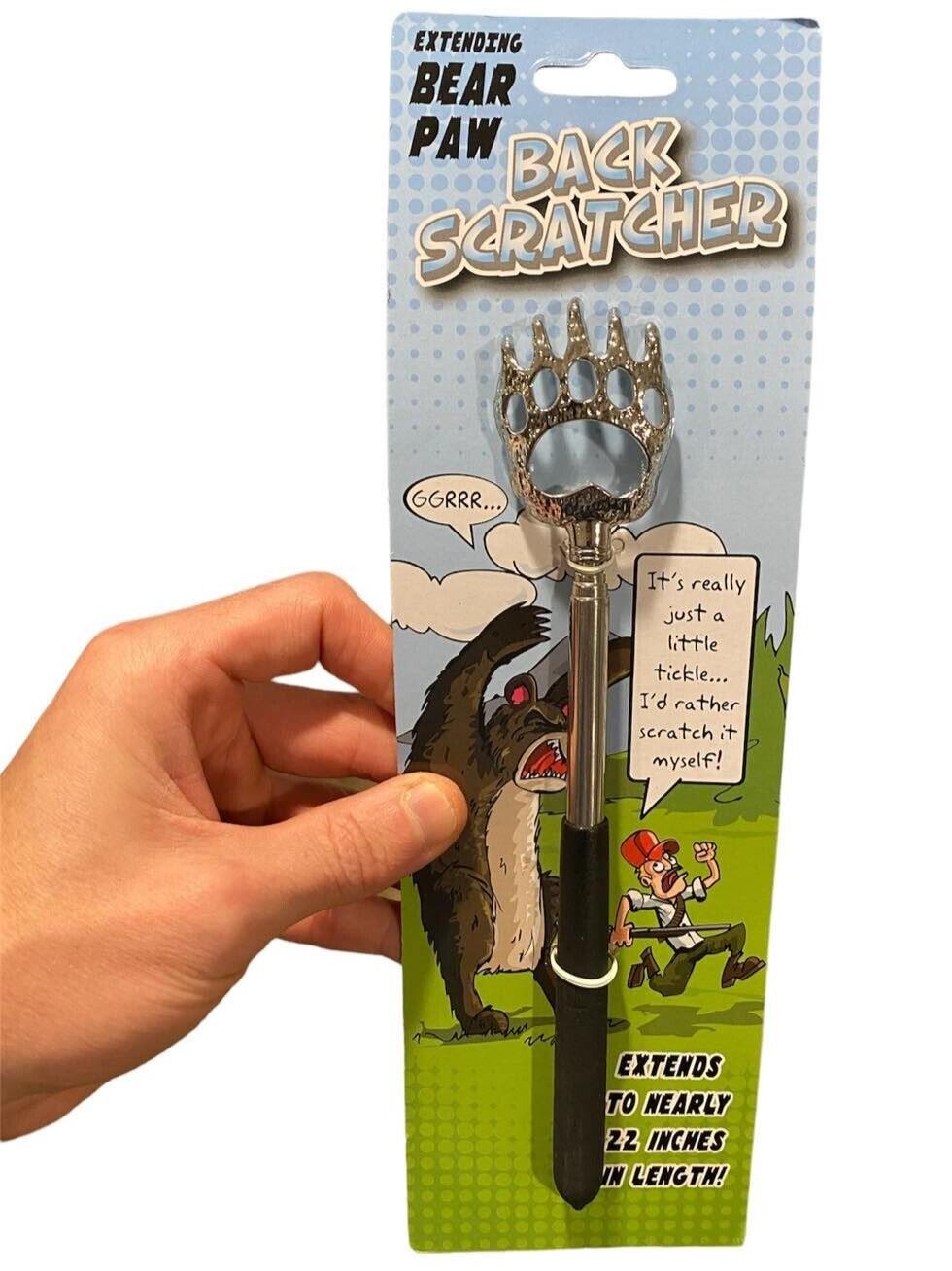 🐾 Funny Extending Bear Paw Back Scratcher