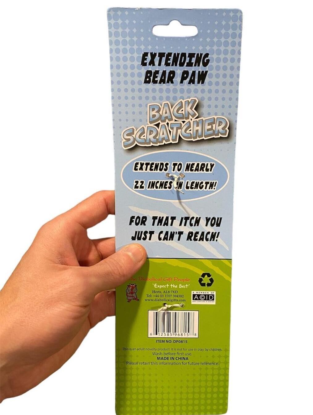 🐾 Funny Extending Bear Paw Back Scratcher