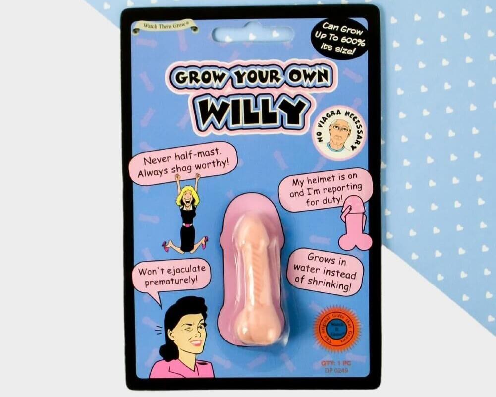 🌊 Grow A Willy – Hilarious Expandable Gag Gift!