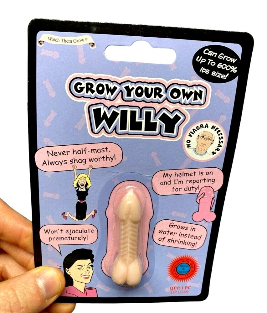 🌊 Grow A Willy – Hilarious Expandable Gag Gift!