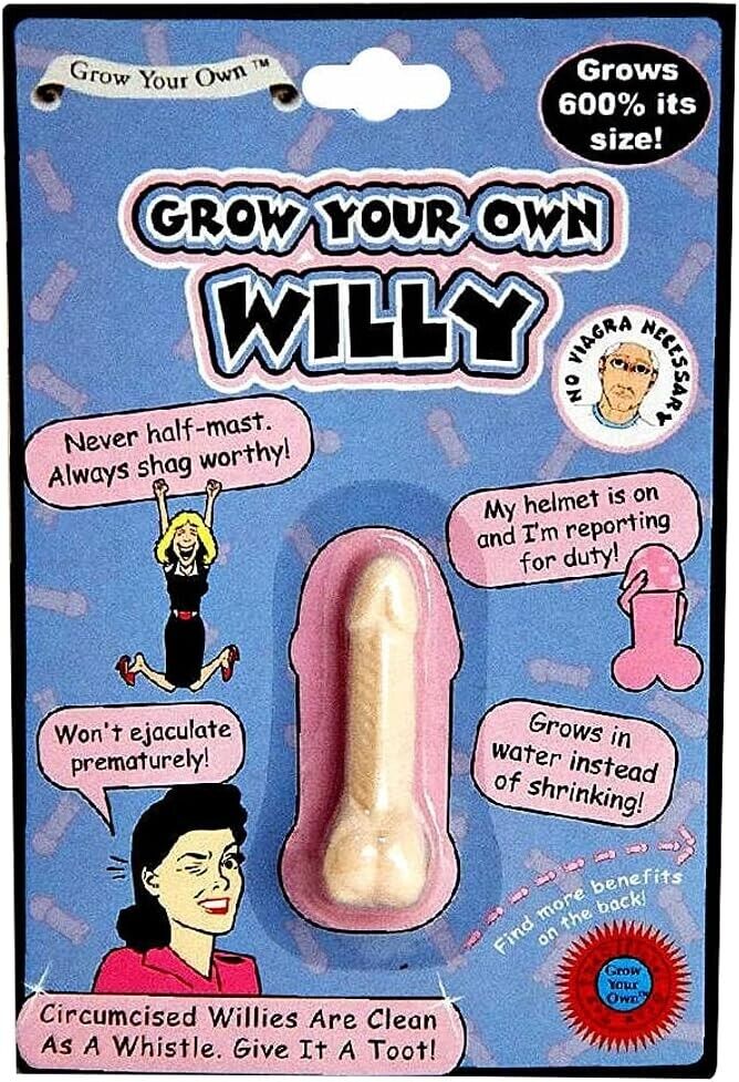 🌊 Grow A Willy – Hilarious Expandable Gag Gift!