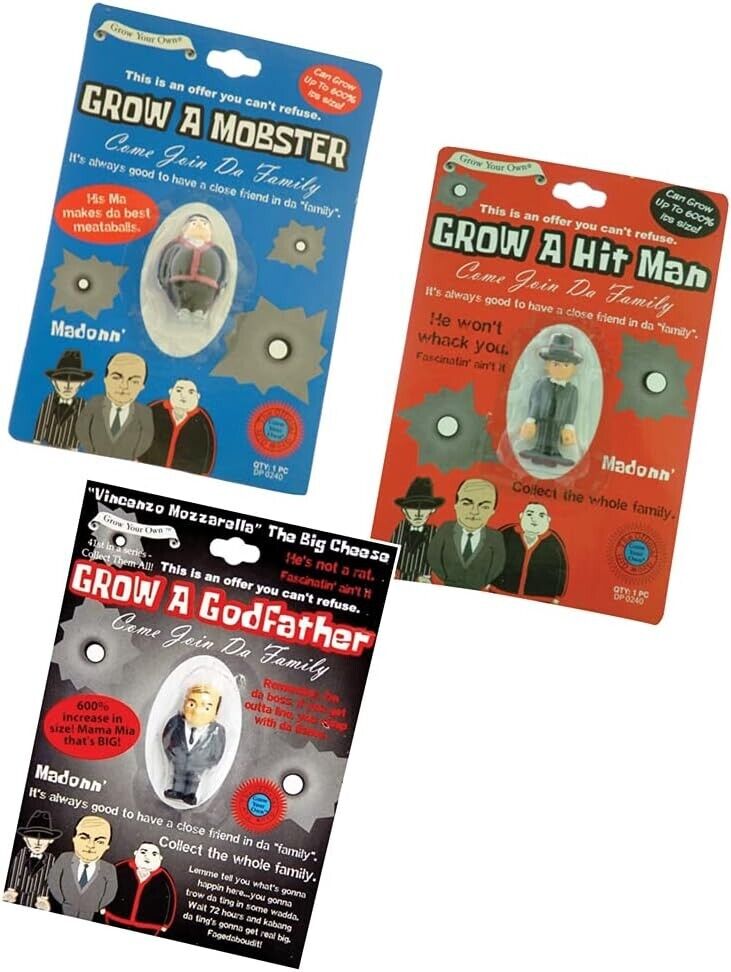 🔫 Grow a Godfather, Mobster & Hitman – 3pc Set
