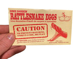 🐍 Rattlesnake Eggs Prank Envelopes – 3 Pack