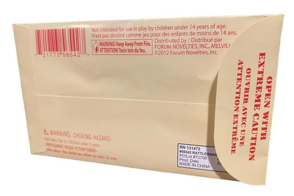 🐍 Rattlesnake Eggs Prank Envelopes – 3 Pack
