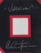 Charlie Sheen Autographed/Inscr Baseball Jersey "Major League" Framed PSA/DNA
