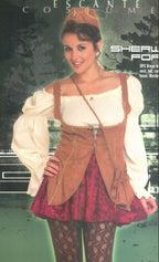 Sherwood Forest Maid Marian Adult Costume Size Medium