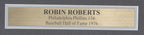 Robin Roberts HOF Signed/Auto 8x10 Photo Philadelphia Phillies Framed JSA 190842