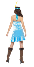 Fever Native American Indian Adult Costume Dress and Headband XS