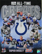 Baltimore Colts All-Time Greats Unsigned 11x14 Photo Print Framed 165755