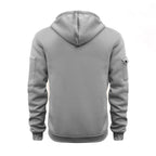 Utility Fleece Hoodie // Light Grey