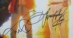 Michael J Fox/Christopher Lloyd Sign/Auto 16x20 Photo Back to the Future JSA 687