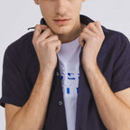 Canne Linen Short Sleeve // Navy