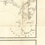 Vintage Map of Florida 1846