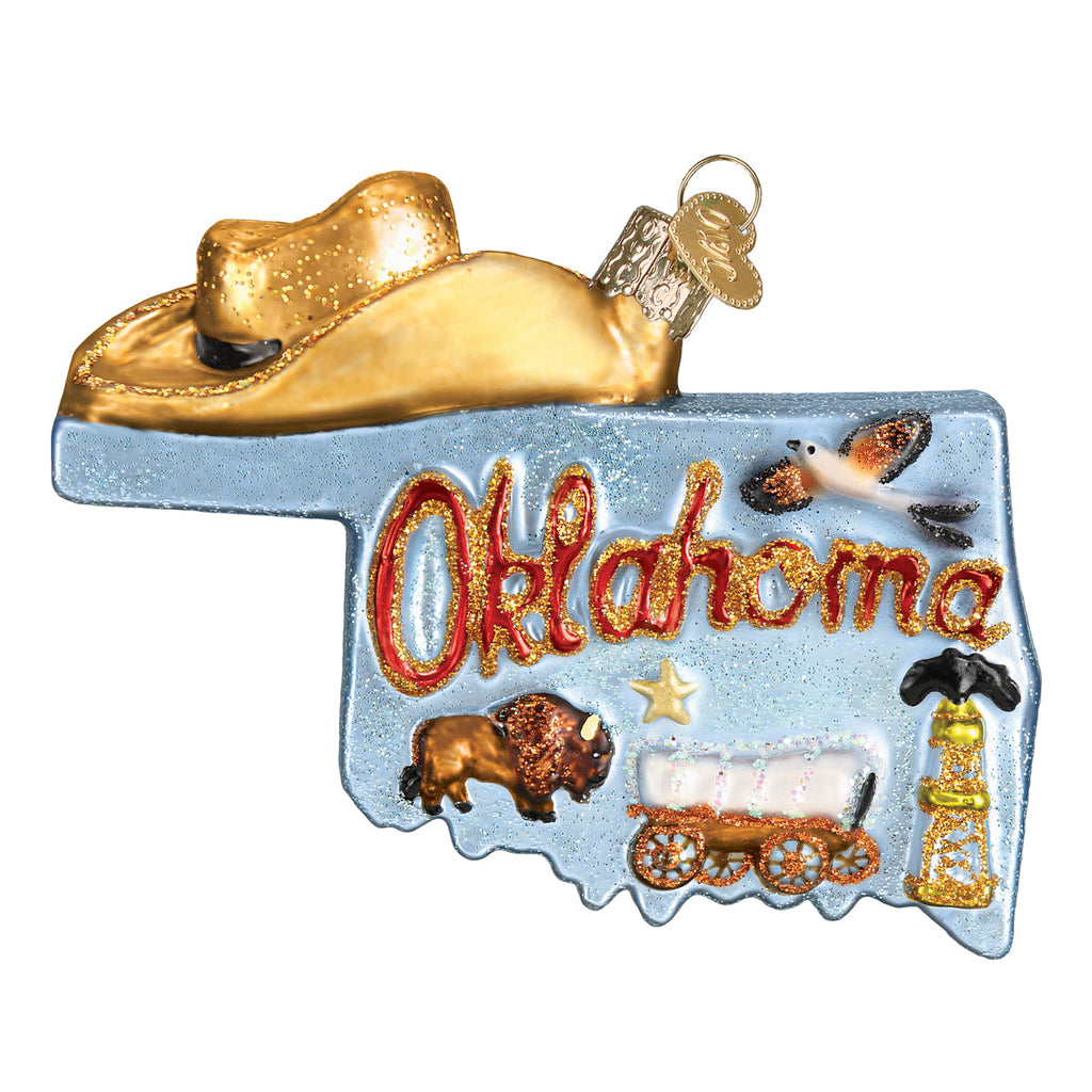 State Of Oklahoma Ornament