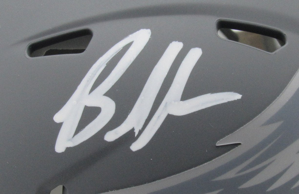Brandon Graham Autographed Slate Mini Helmet Philadelphia Eagles Beckett 193071