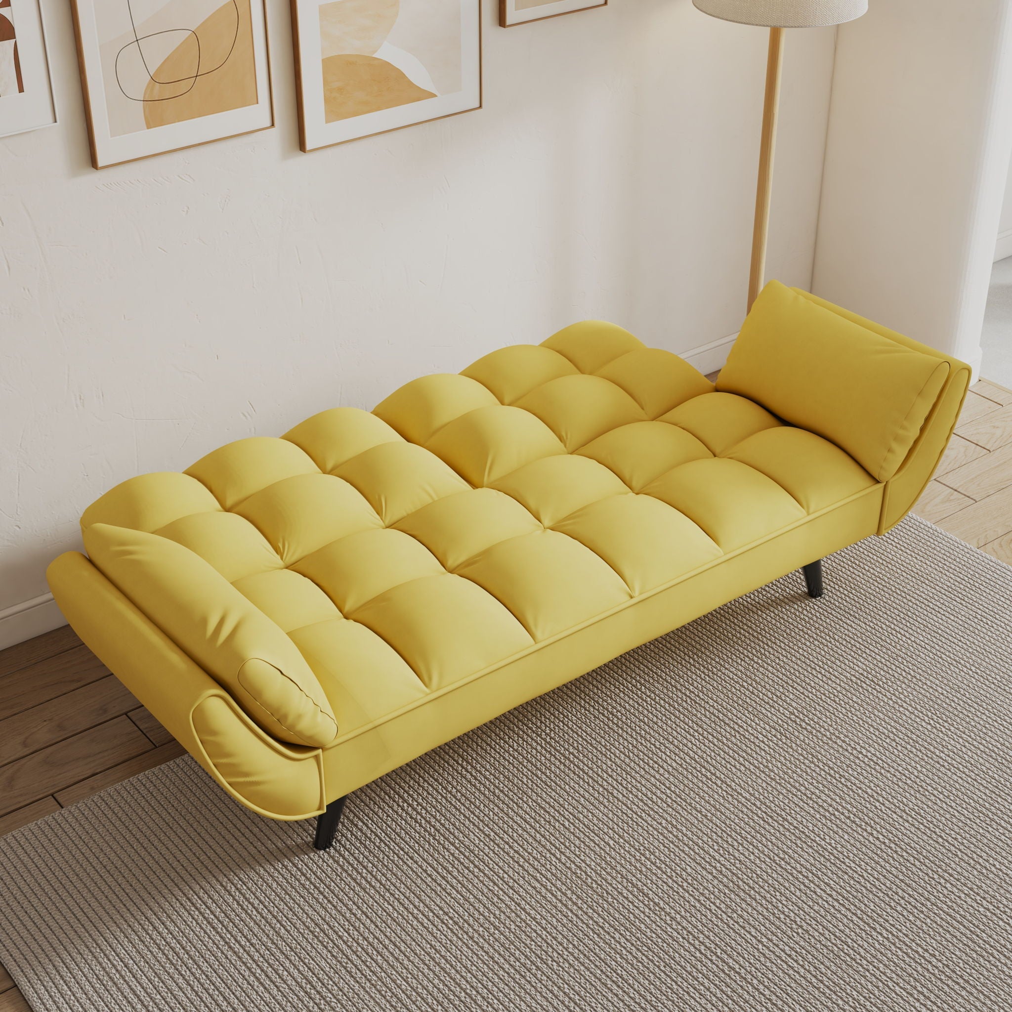 Sofa Soft Two Armrests Throw Pillow Pillow Comfortable Fit