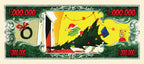 1000 TOTAL - The Grinch Million Dollar Christmas Bills - Put in Holiday Cards