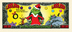 10 TOTAL - The Grinch Million Dollar Christmas Play Holiday Bills - Put in Cards