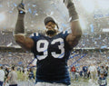 Dwight Freeney Autographed 11x14 Football Photo Indianapolis Colts Beckett