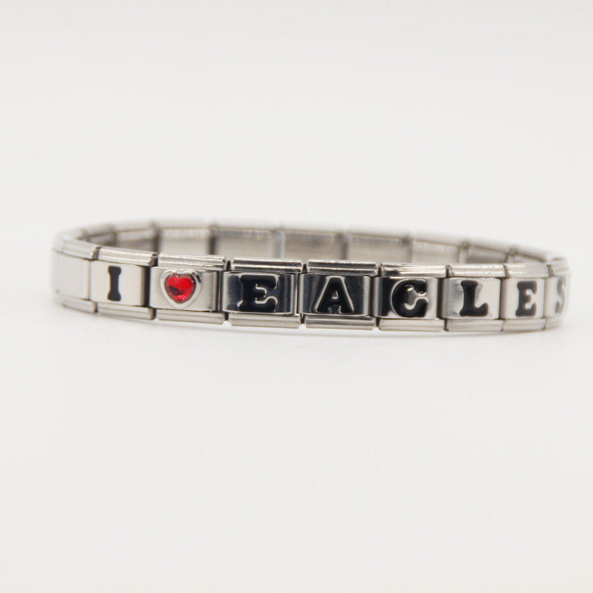GO BIRDS  Italian Charm Bracelet -Game Day & Special Gift for Eagles Fans