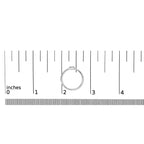 10K White Gold Diamond Accent Initial “A-Z” Ring