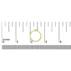 10K Yellow Gold Diamond Accent Initial “A-Z” Ring