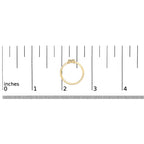 10K Yellow Gold Diamond Accent Initial “A-Z” Ring