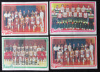 Lot of 8 Topps Team Pin Ups 1983-84 Lakers/Bucks/Pacers/Nets/Cavs 181812
