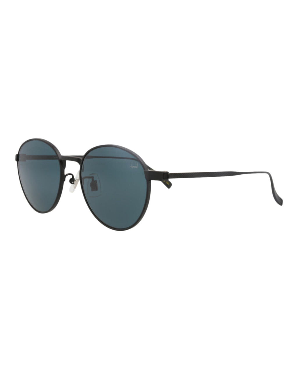 Round-Frame Titanium Sunglasses