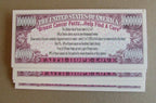 💸 10-Pack Pink Breast Cancer Awareness Novelty Bills – High-Quality Educational Handouts