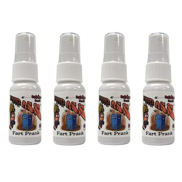 💨 Liquid Ass Spray – 4-Pack Ultimate Stink Prank Bottles