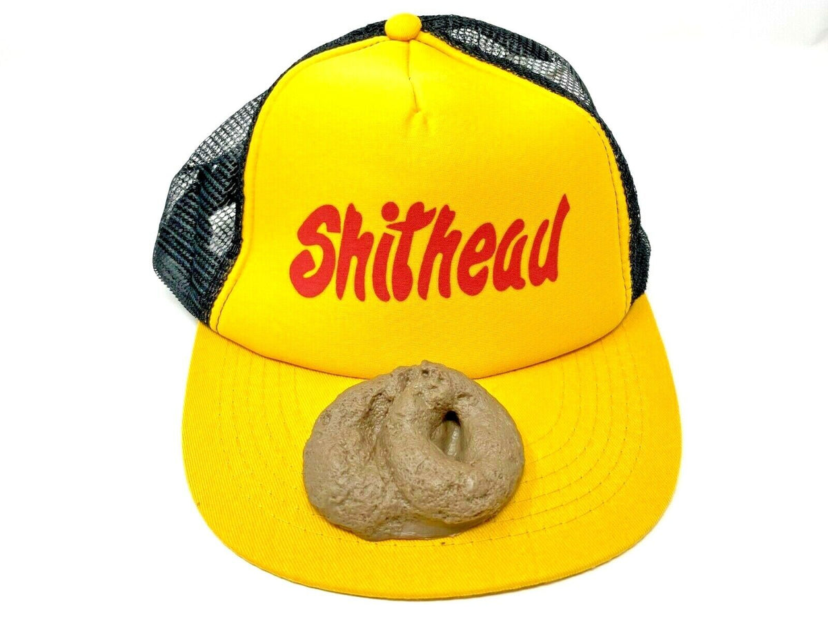 💩 Shithead Hat – Hilarious Gag Gift Poop Cap