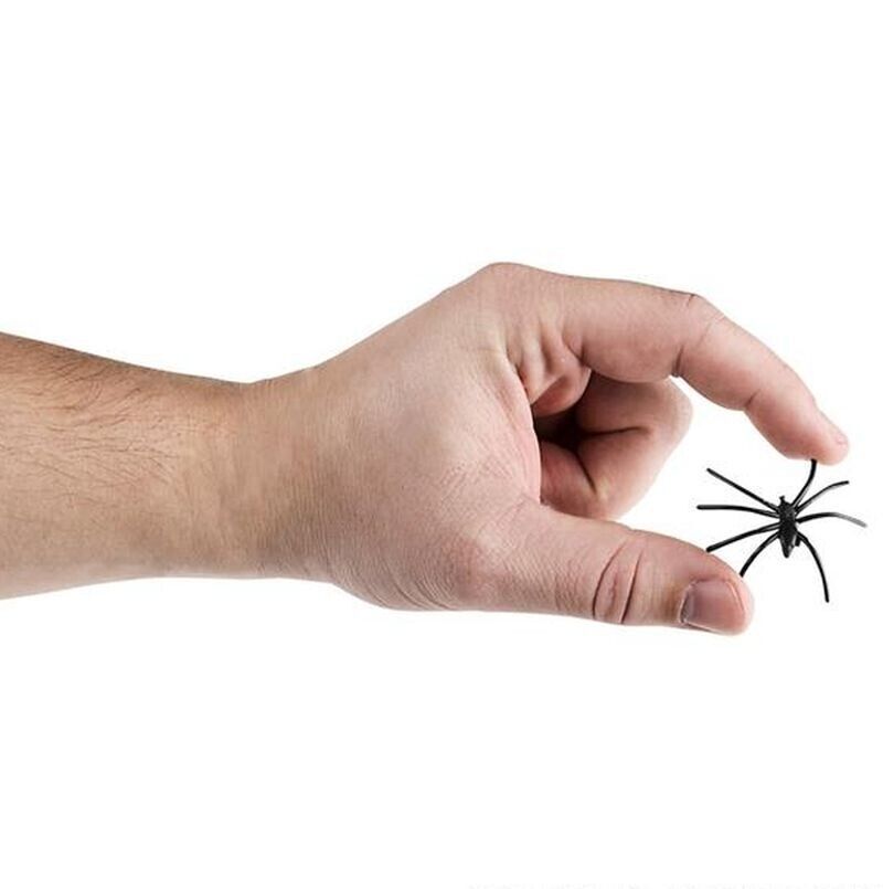 12-Pack Stretchable Spider Web Decorations – Halloween Creepy Cloth with Bonus Spiders 🕷️🕸️🎃