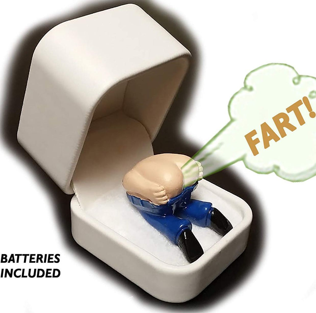 Farting Moon Ring | Hilarious Gag Gift in a Real Engagement Ring Box 💨 🎁