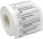 🚽 Crap Jokes for the John – Toilet Paper Roll 🤣 Hilarious Bathroom Humor, Gag Gift