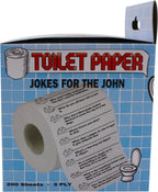 🚽 Crap Jokes for the John – Toilet Paper Roll 🤣 Hilarious Bathroom Humor, Gag Gift