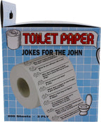 🚽 Crap Jokes for the John – Toilet Paper Roll 🤣 Hilarious Bathroom Humor, Gag Gift