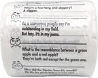 🚽 Crap Jokes for the John – Toilet Paper Roll 🤣 Hilarious Bathroom Humor, Gag Gift